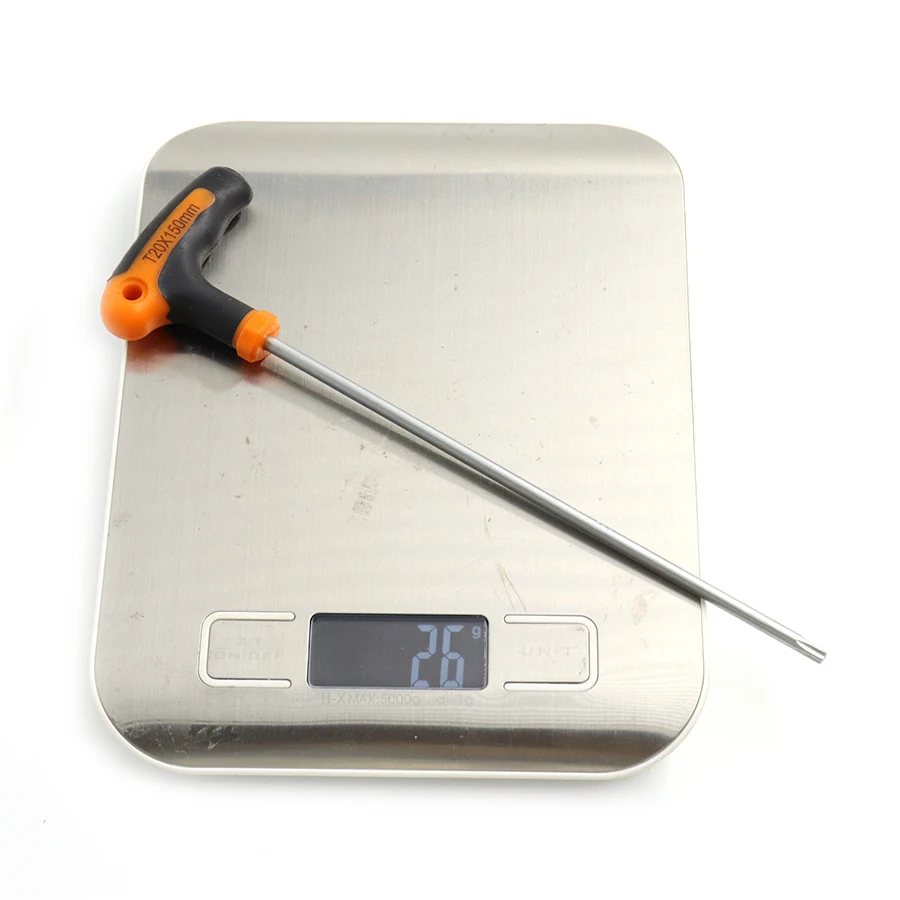 Manufacturer SupplyT20x150mm T Handle Chrome Vanadium Torx Hex Key Spanner Wrench