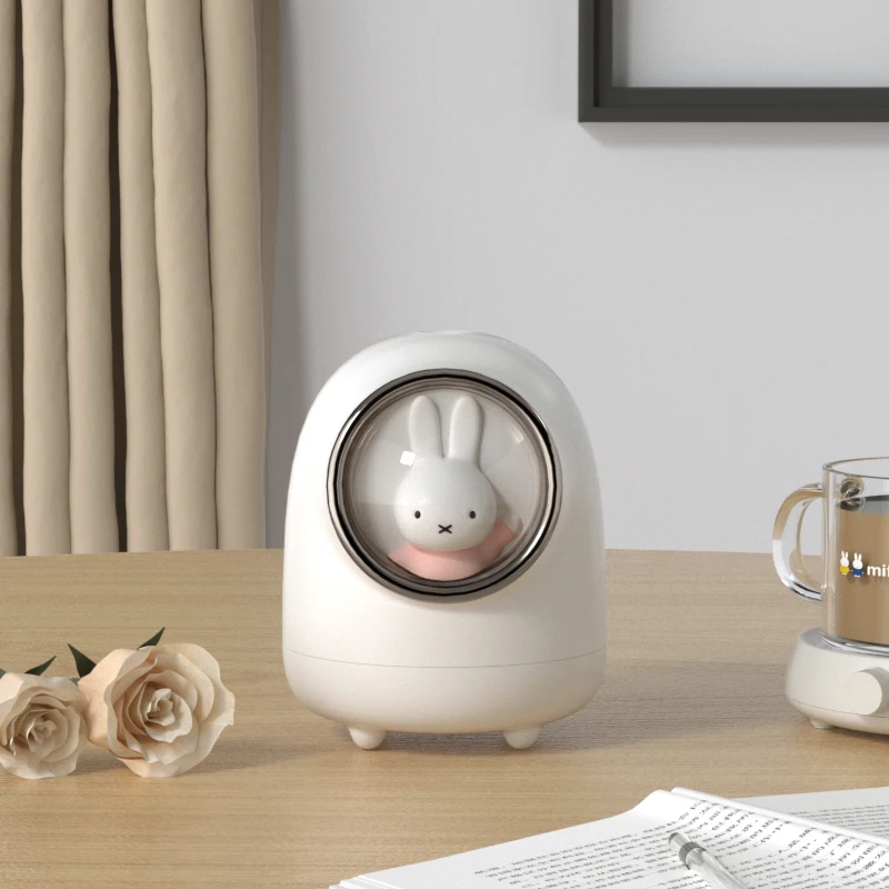 Miffy X MIPO Humidifier Mini Household Small Moisturizing Aromatherapy Car Creativity Air USB Humidifier LED Night Lamp For Gift