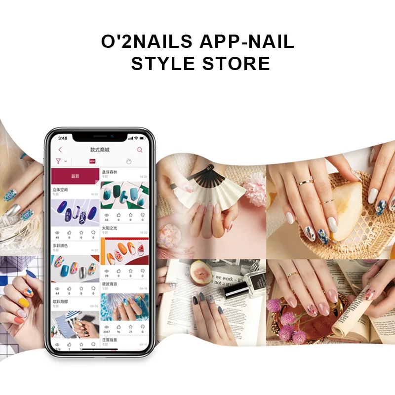 Portable nail printer