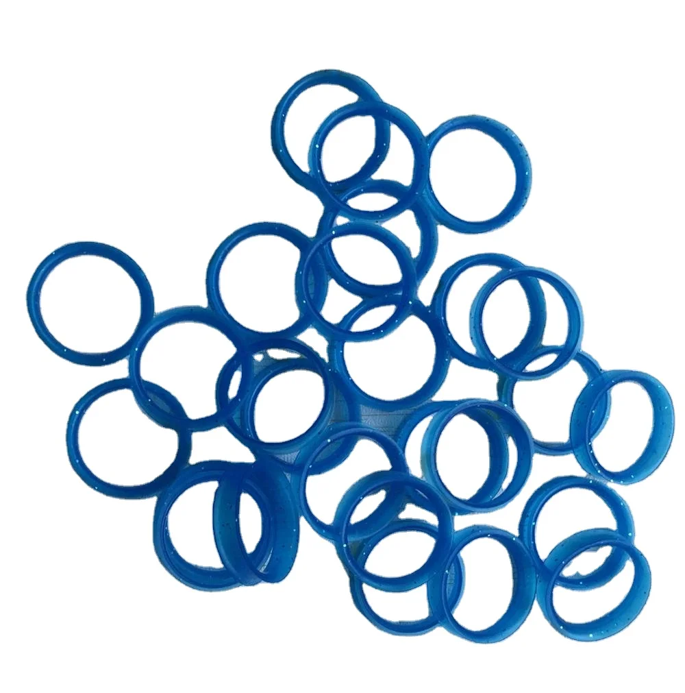 Hair scissors parts finger rings inserts