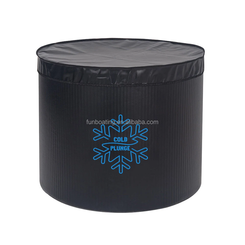 3.5cm thickness Ice Bath Barrel Inflatable Portable Cold Plunge tub of Good Quality for Ice Bath