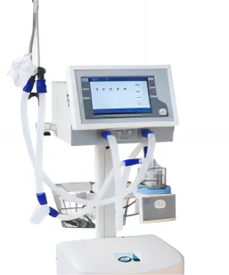 PA-900B medical commercial high-end ventilator with LED display screen and Shenlu air compressor