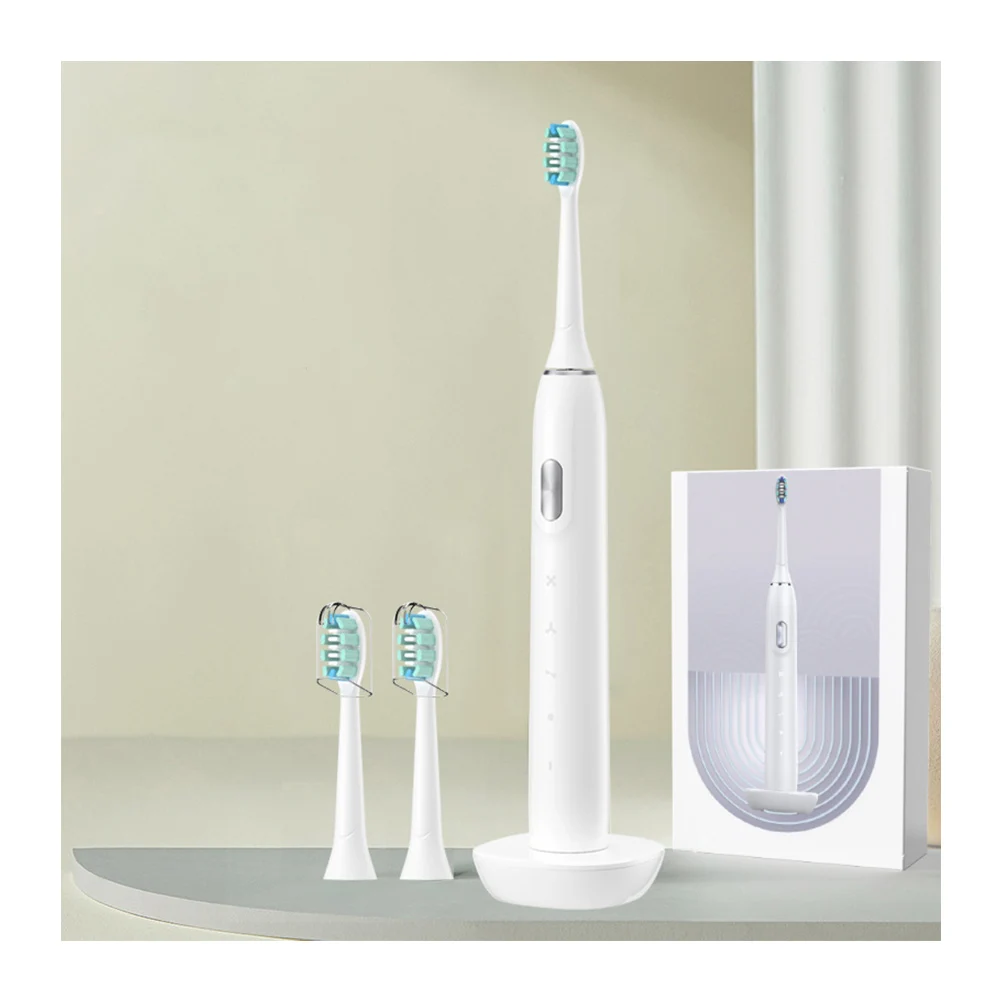 Soft bristle tartar remover slim sonic wholesale adult rechargeable electric toothbrush