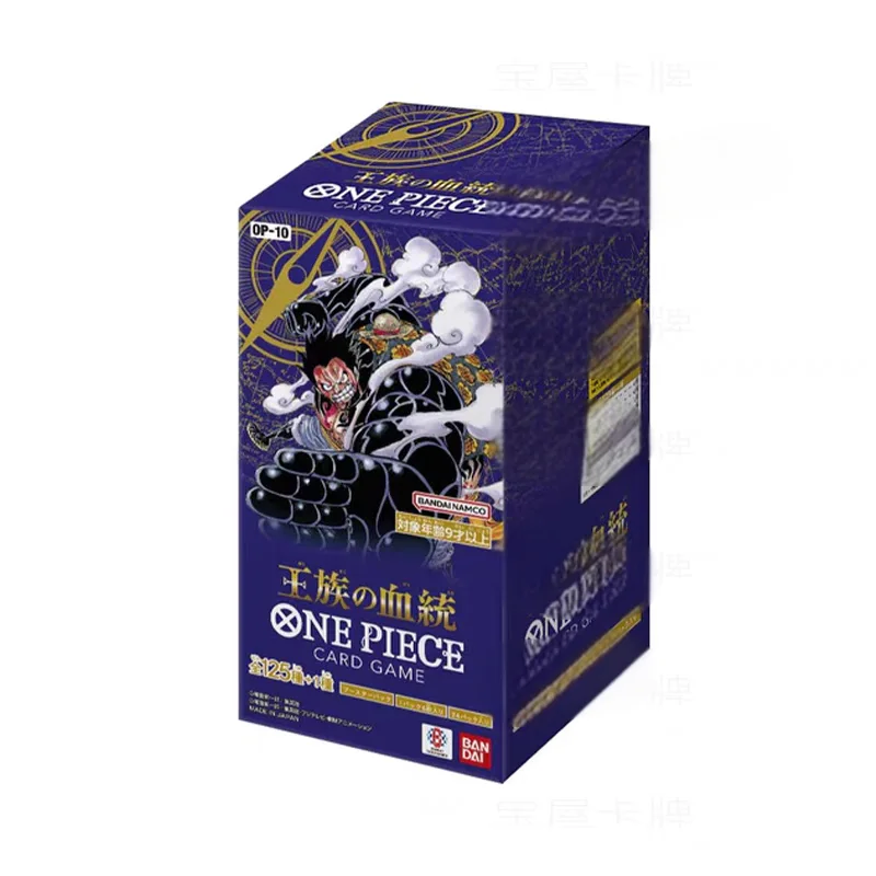 OP10 Wholesale Original BANDAI One PieceS Card Game Royal Bloodline OP10 Booster Box Japanese New Collection Cards