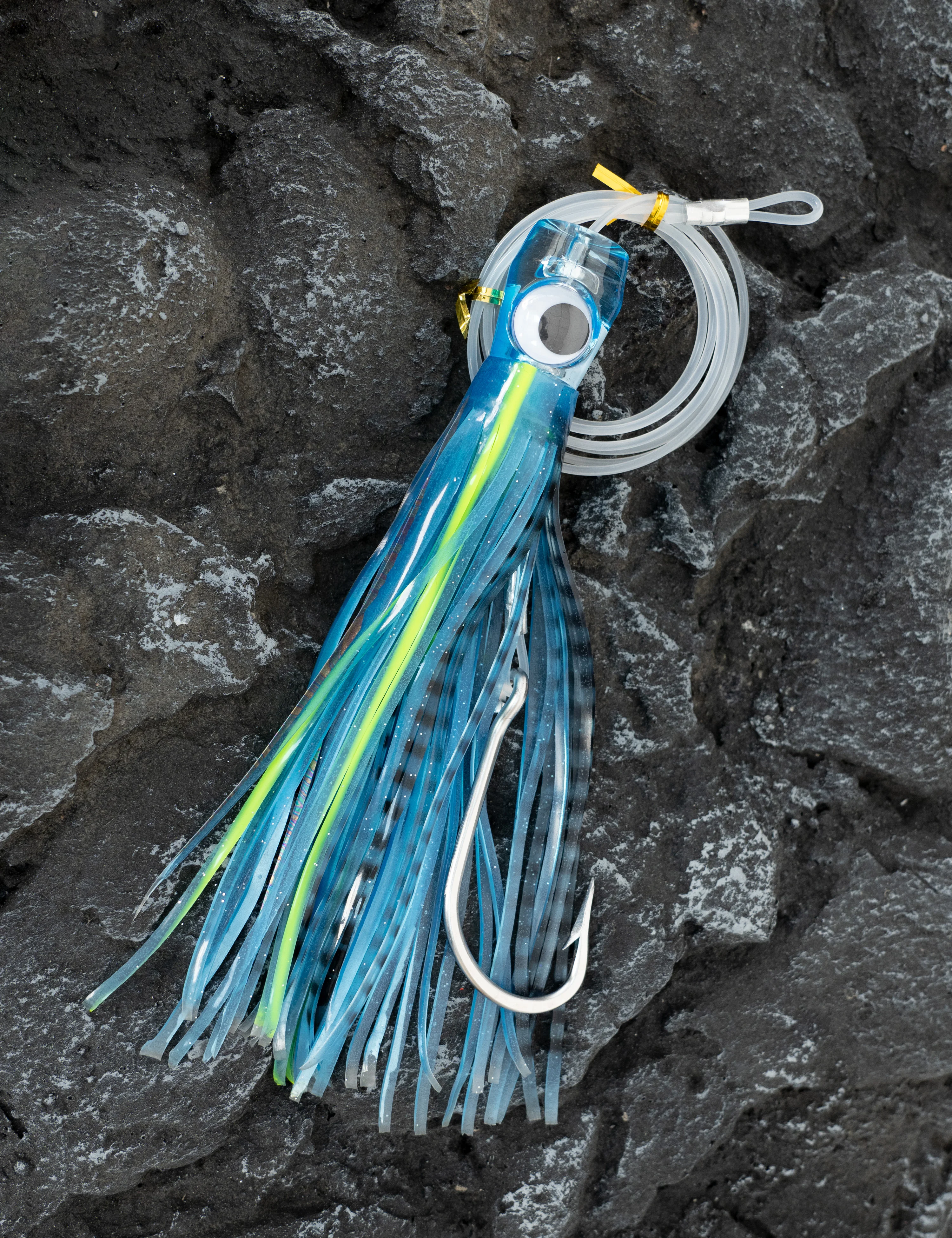 6inch 9inch Deep Sea Fishing Lure Octopus Squid Skirt Bait Big Game Fishing Trolling Lures for Wahoo Marlin Tuna