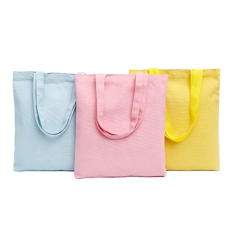 Custom Full Printing Canvas Cotton Tote Bag Cotton Canvas Customize Shopping Personalized Bag Calico Bag