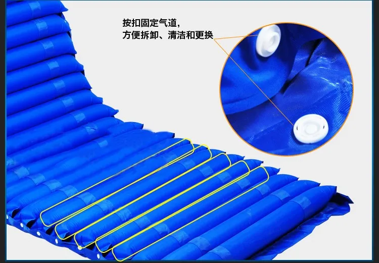 Medical Waterproof Ripple Bubble Inflatable Anti-decubitus Bed Mattress