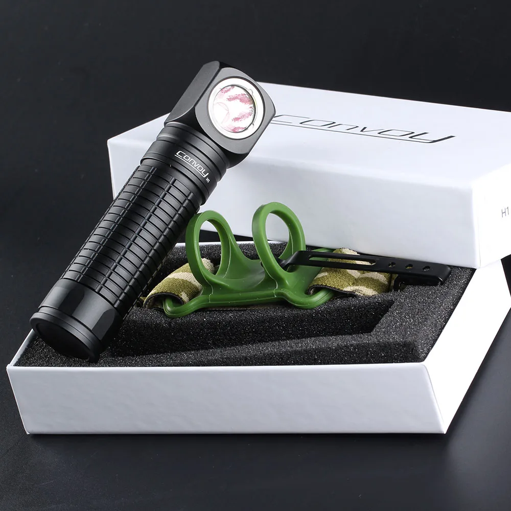 
Convoy H1 CREE XML2 Super Bright Multifunctional Tactical Flashlight Head Light 