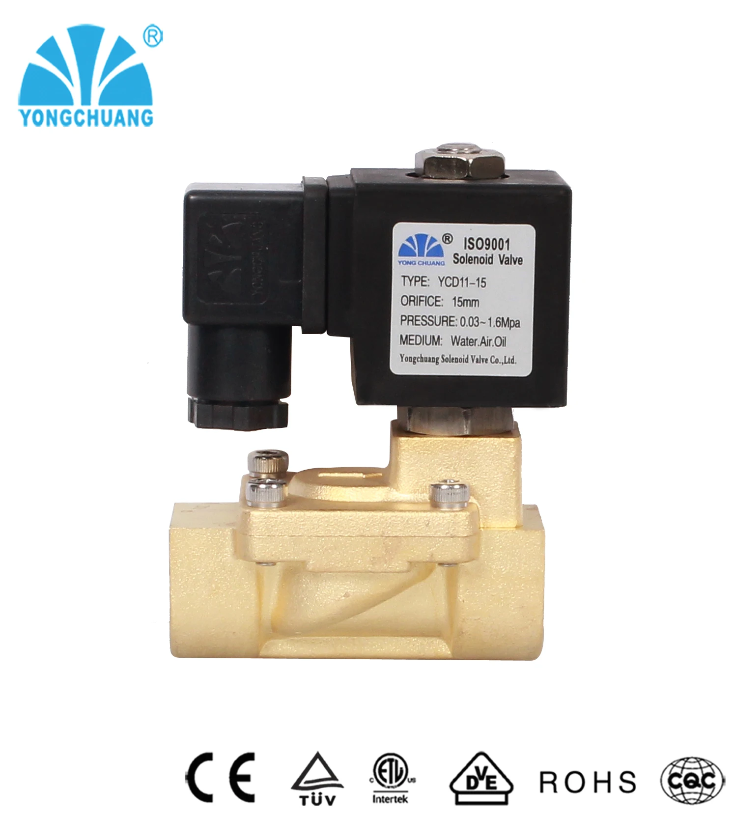 Diaphragm Pilot Operated solenoid valve