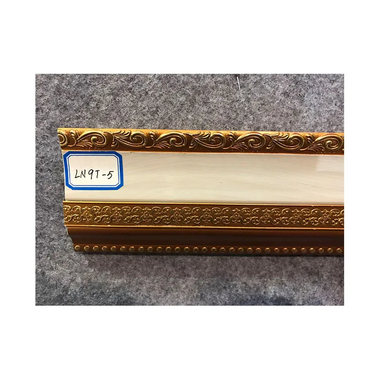 Customization PS Decorative Line Plastic Ceiling Cornice Moulding for Decoration