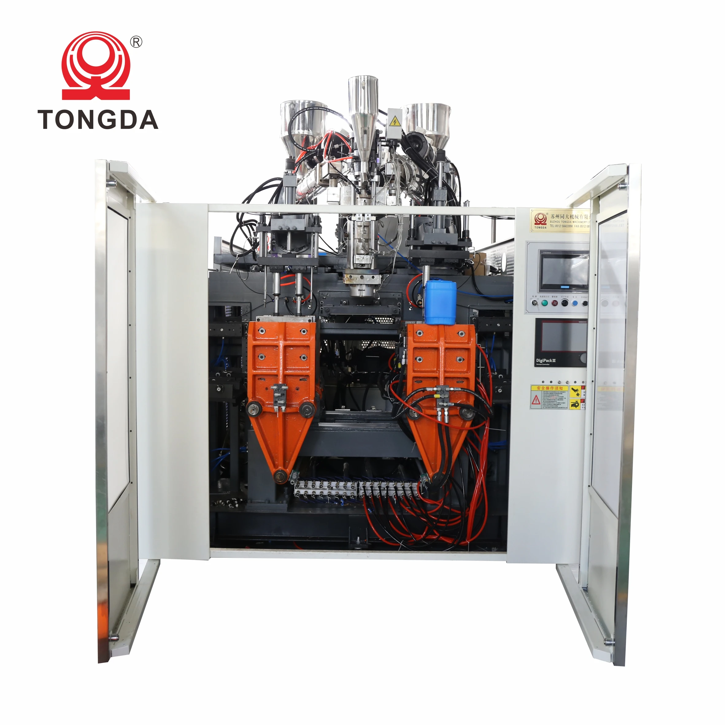 TONGDA HTS 12L полностью автоматическая двойная станция Экструзионная выдувная формовочная машина