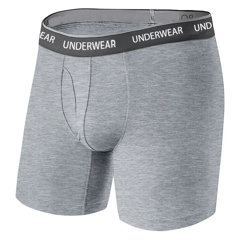 Customized logo  Low MOQ Comfortable soft Breathable 95 Rayon 5spandex Mens Seamless Underwear Boxers Briefs