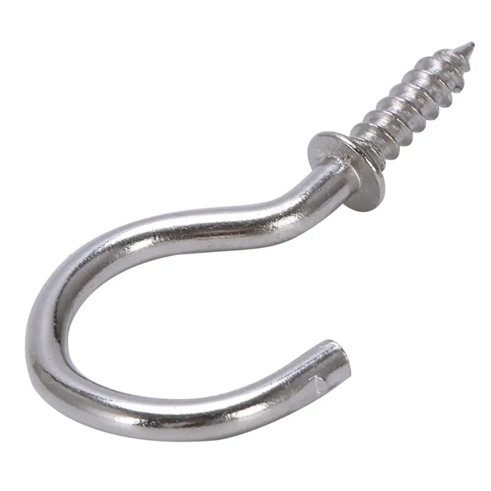 Eye Screw Spiral Eyeballt Hook C Cup Hook Open Eye Screws Hook