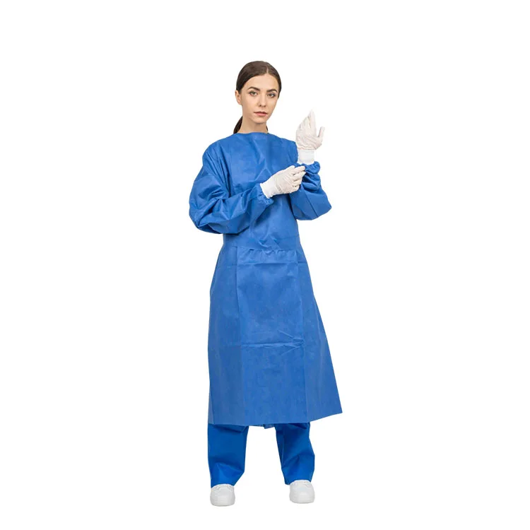 Disposable SMS non woven surgical gown manufacturer