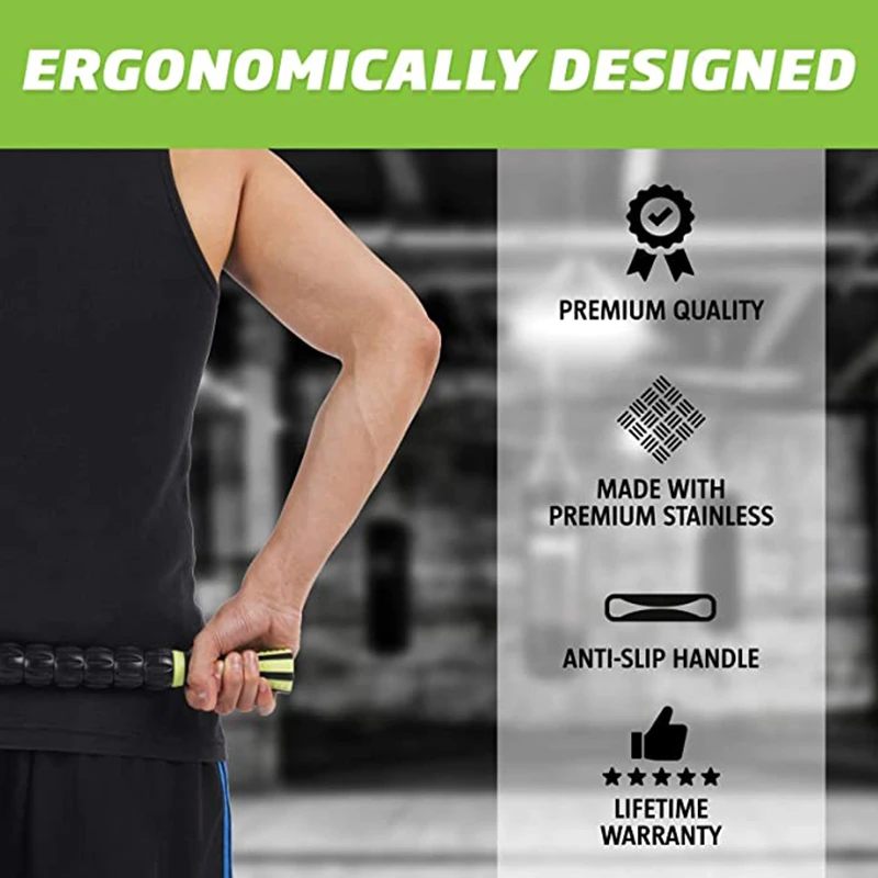 Массажная палочка для спорта фитнеса йоги ручное снаряжение расслабление мышц массажная