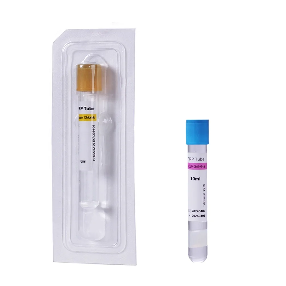 Hot selling Medical Disposable Blood Collection Sterile 10ml ACD Gel Prp Tube activator prp kit prp centrifuge  for Orthopaedics