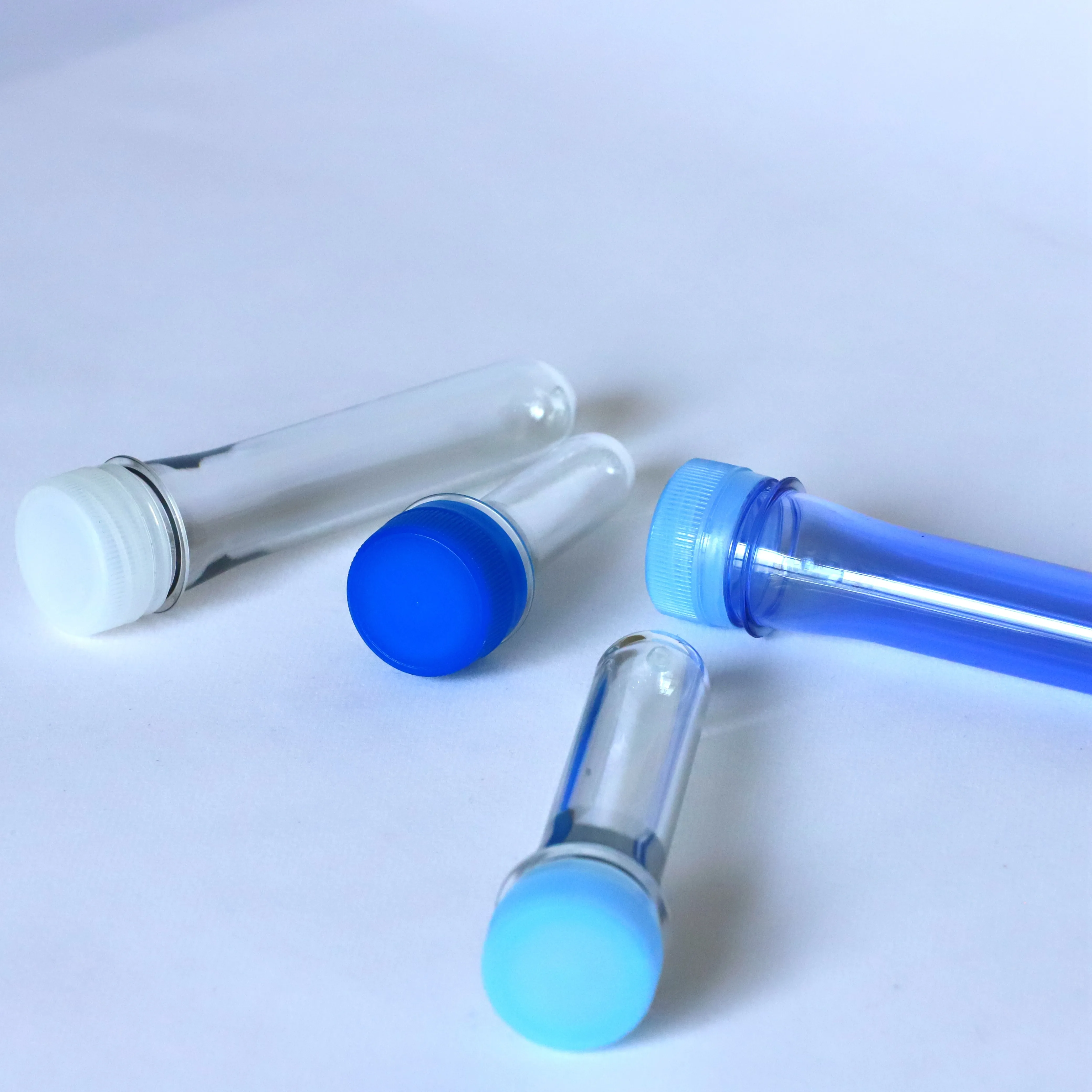 Hot selling Preform long 30/25mm PET Plastic Bottle Preform 14g 16g  Preform For 300-400ml Mineral Water Bottle With Lids