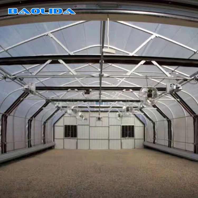 Greenhouse Made In China Automatic Hoop Greenhouses Blackout Light Deprivation Greenhouse For Medical