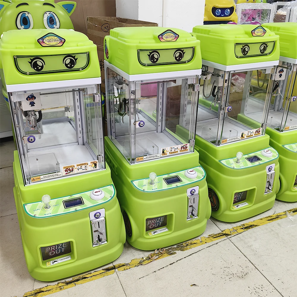 New Arrival Custom Colorful Korean Doll Machine Coin Operated Doll Claw Crane Machine For Sale