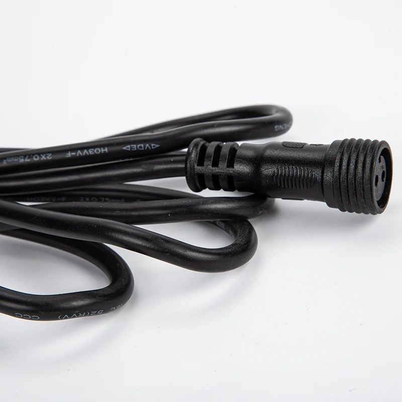 Outdoor waterproof link line 2-core decorative lighting courtyard restaurant wedding decorative lighting link line