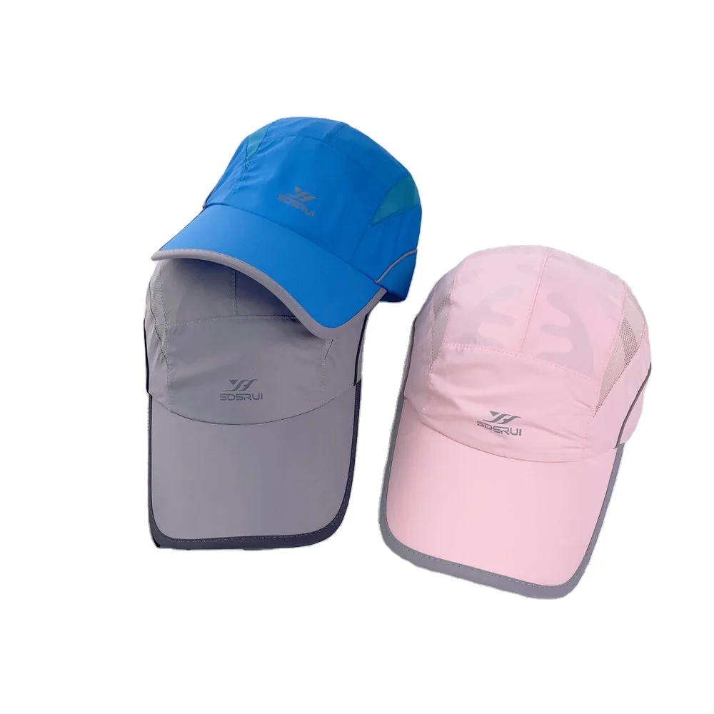 New quick-drying outdoor sports peaked hat for men and women, thin sun protection and visor baseball  breathable hat