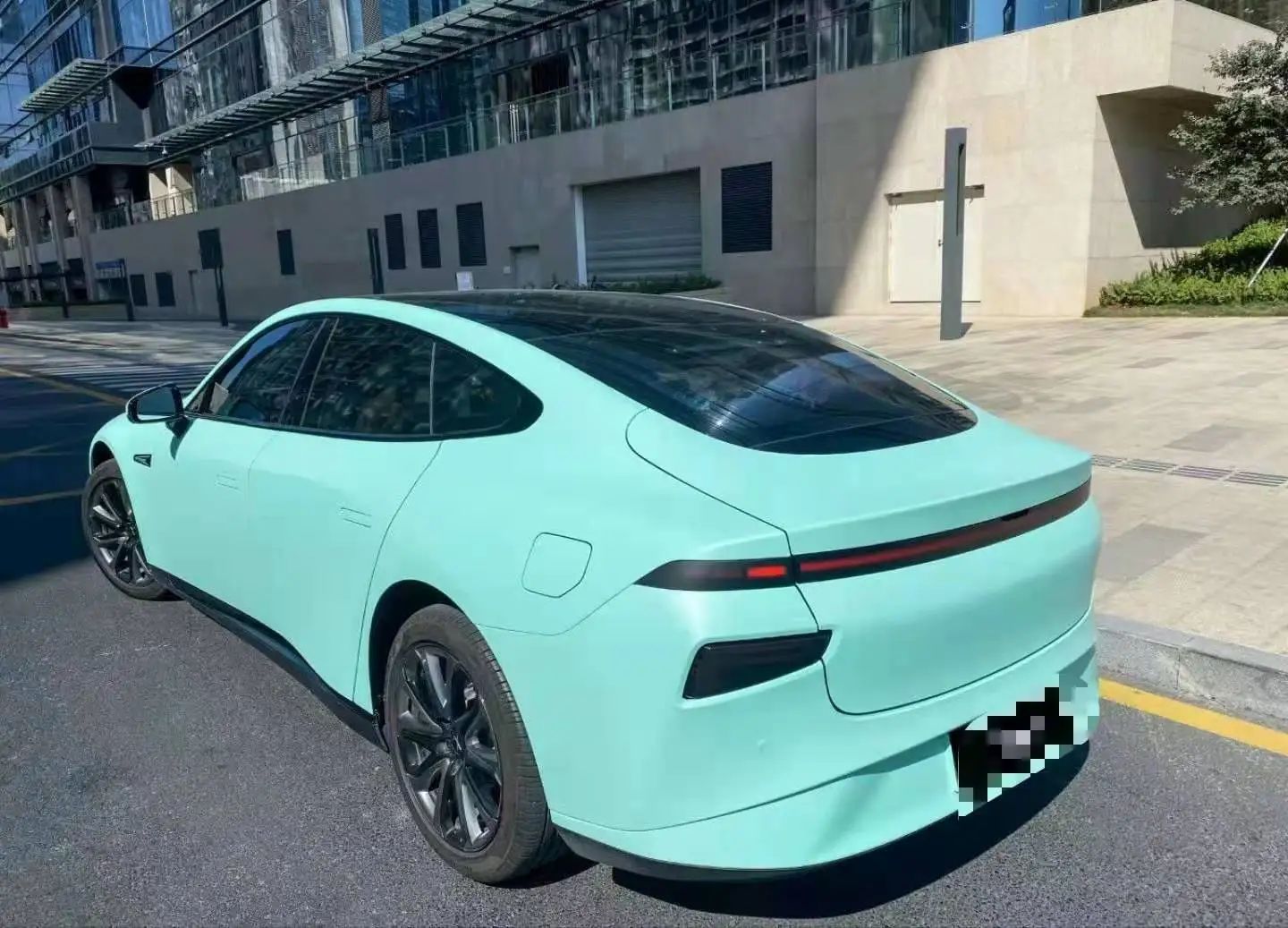 Fashion premium satin ultra matte  blue Car body stickers car wrap vinyl blue matte