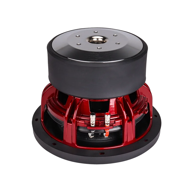 JLD 1200W Car Subwoofer Strong Car Speaker 8 Inch Subwoofer Built in Amplifier Max Black Western APR Power Wooden Audio Coil Pcs