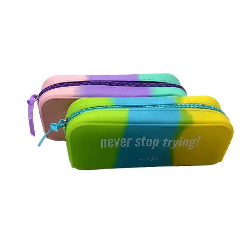 
 Смешанные цвета, силиконовый пенал, индивидуальный пенал, изготовленный на заказ силиконовый чехол  