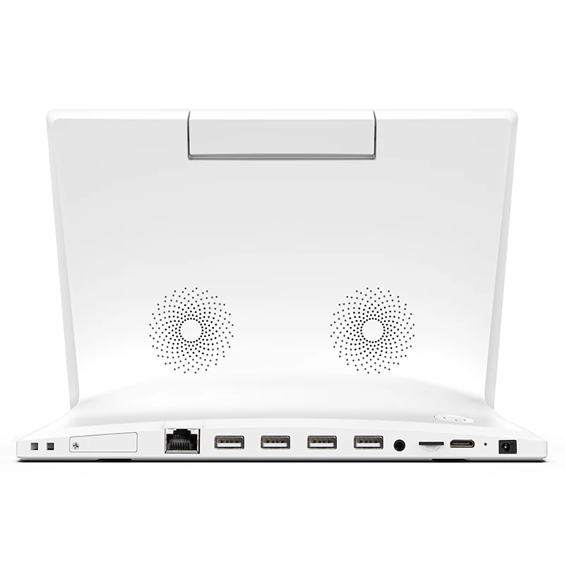 High Quality Media Player Advertising Player Portable L Shape Digital Signage Tablet with Poe