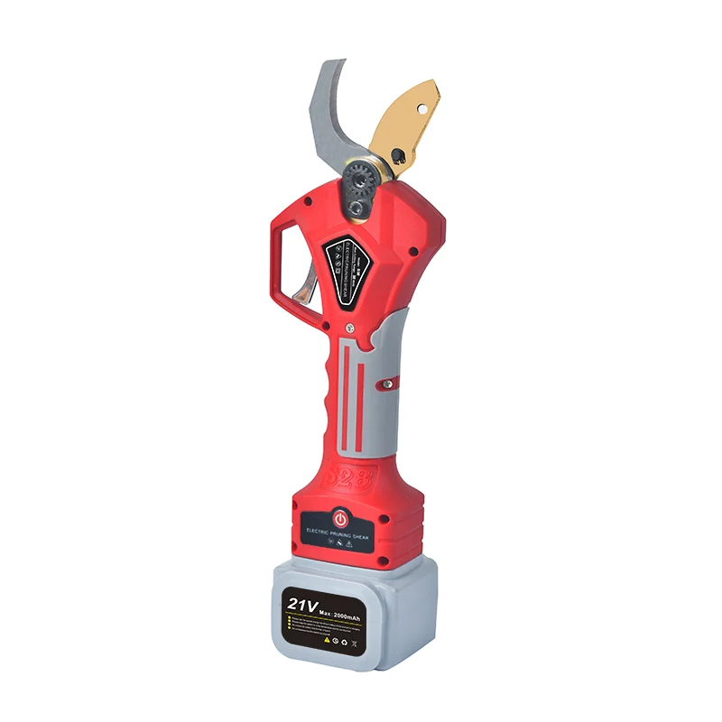 
Amazon hot sale cordless electric pruning scissors lithium battery Powered SK5 blades tree pruner 