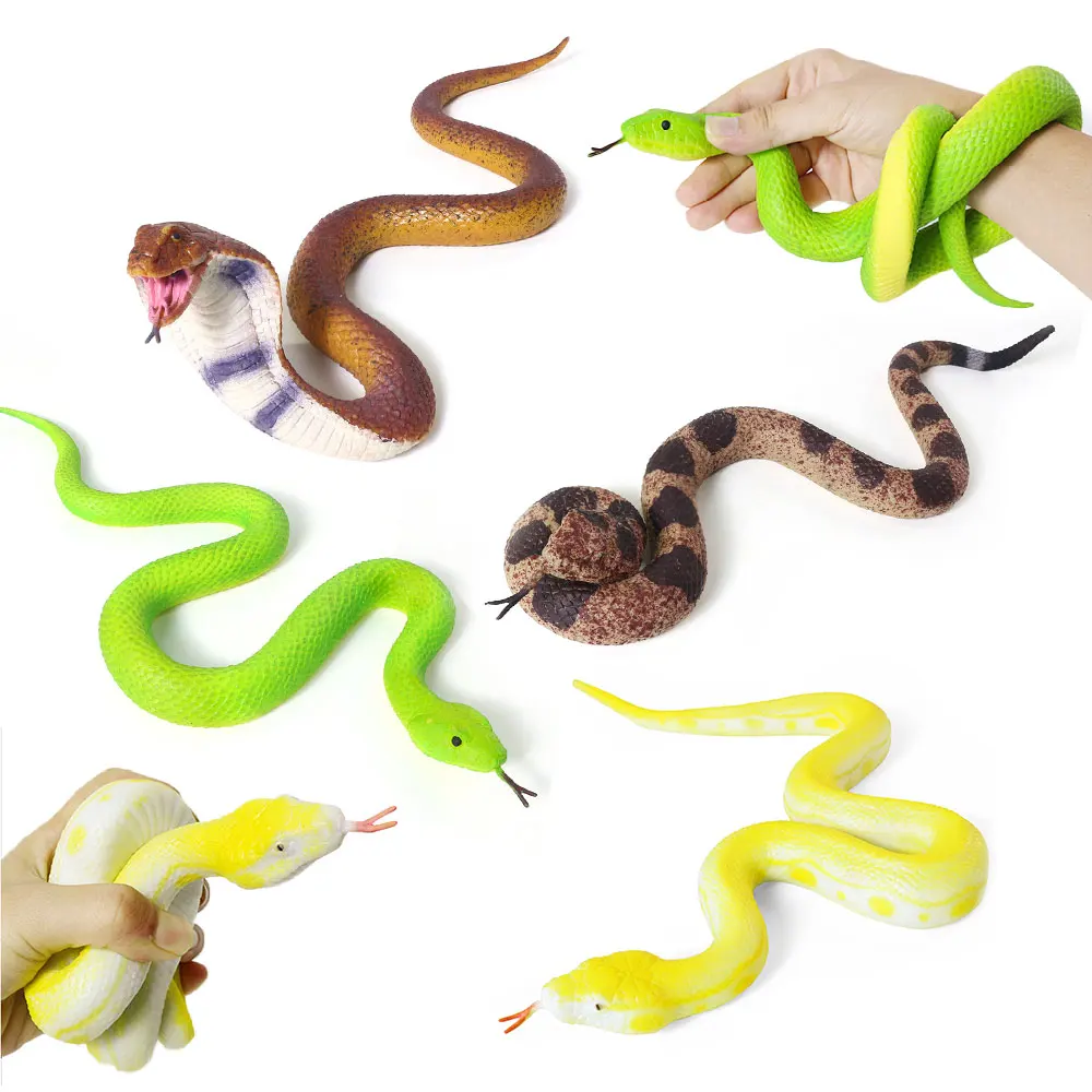 TPR material Environmentally friendly and recyclable soft plastic toy stretch TPR dinosaur