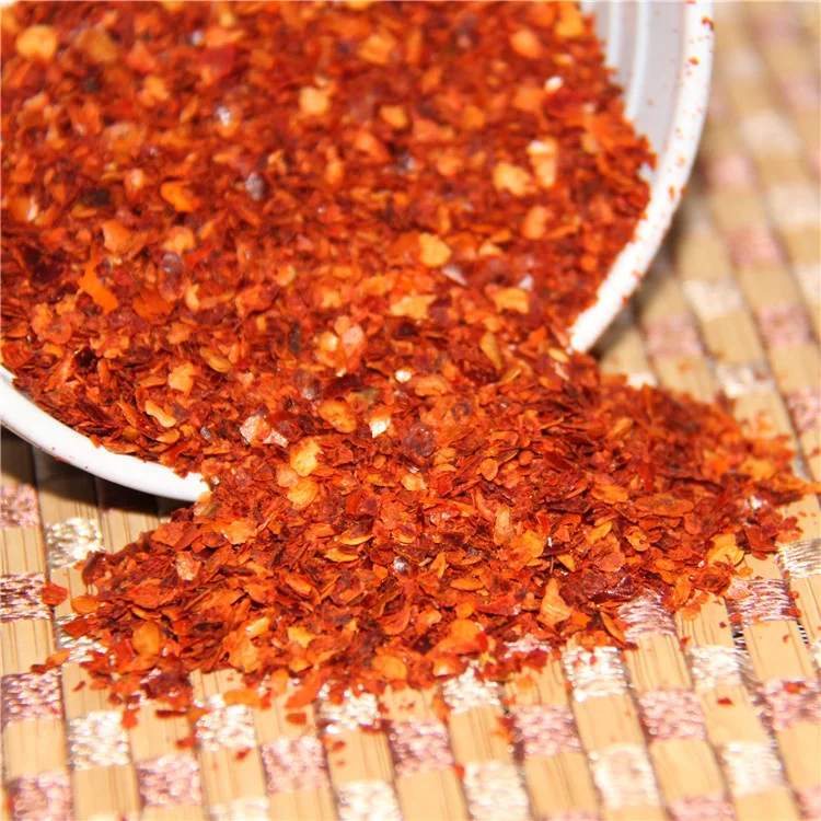 High quality red hot chili flake chili crushed for korean kimchi