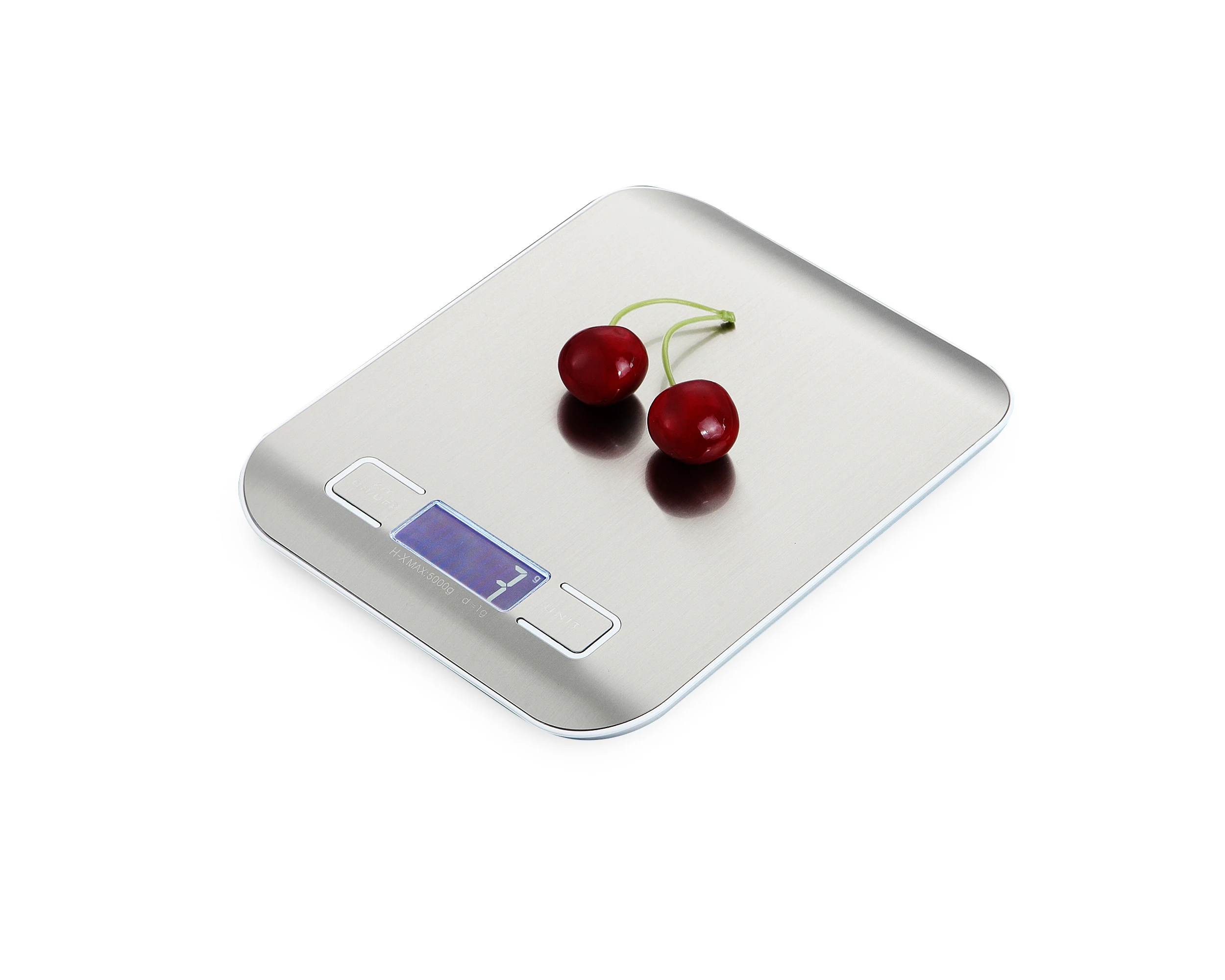 
Good Quality Digital Clear reading Electronic Kitchen Food Scales Stainless Steel Kitchen Scale 