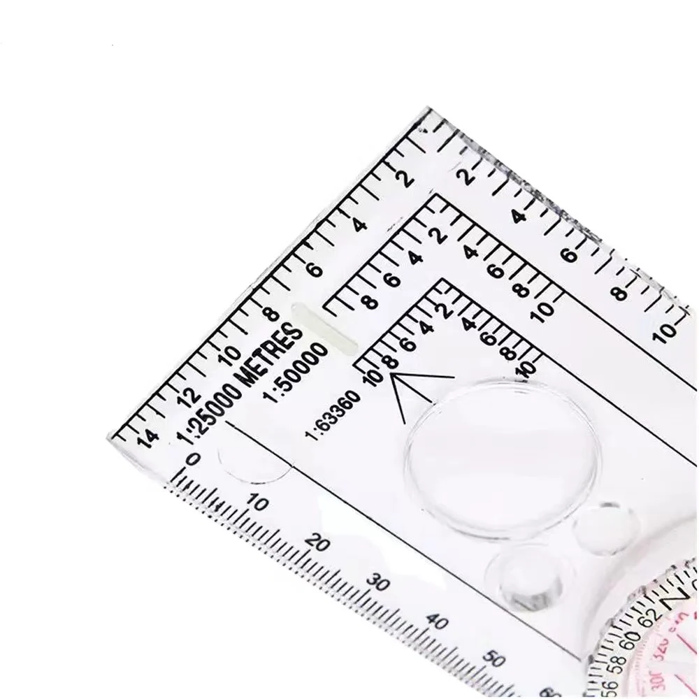 hot selling Transparent map measure orienteering compass with scale,Pocket compass,promotion gift