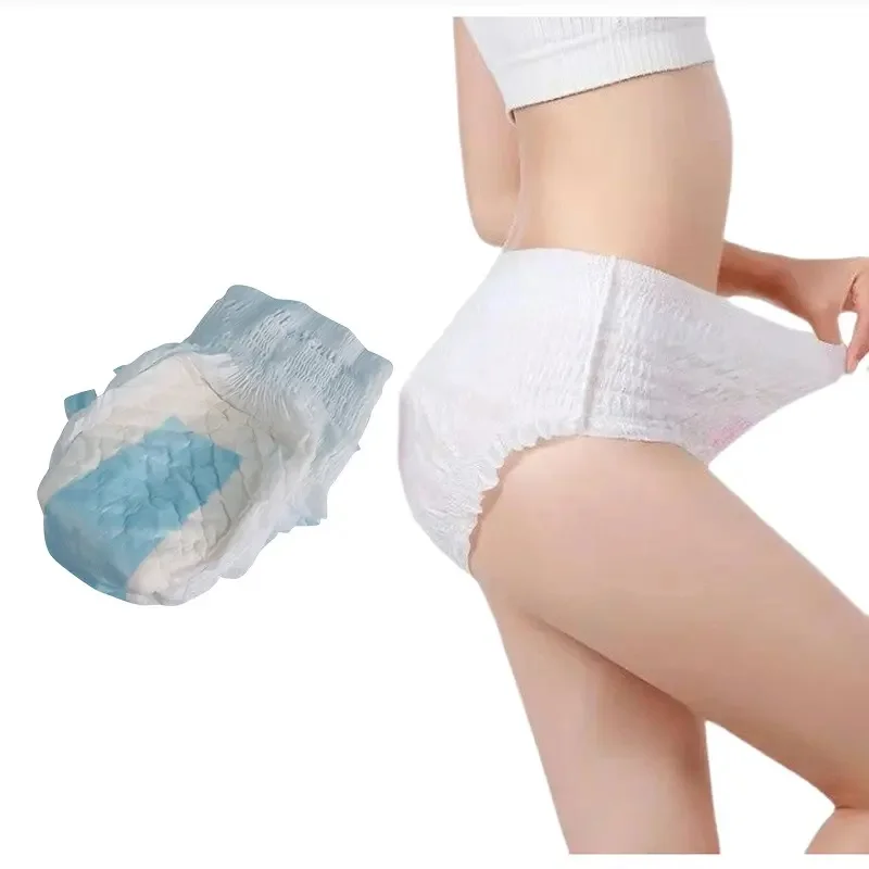 Free sample sweet girl senior hot sexy glory men wearing ultra thick incontinence oem pants XXXL pull up adult diapers panties