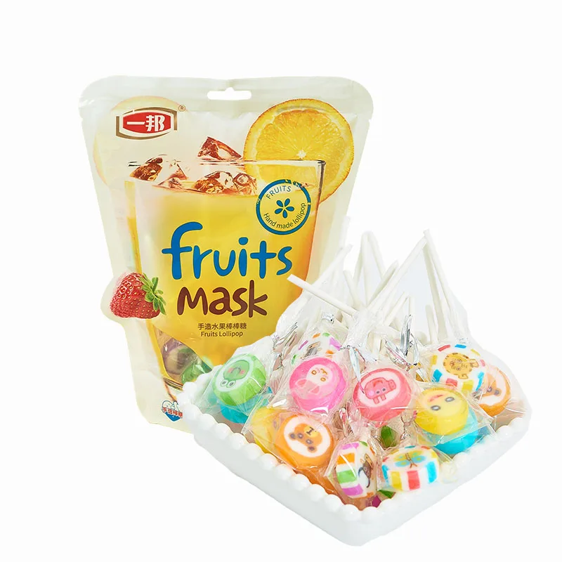 Halal Manufacturer Wholesale In bags Handmade Candy And Sweet Fruit Flavor  Candy Lollipop