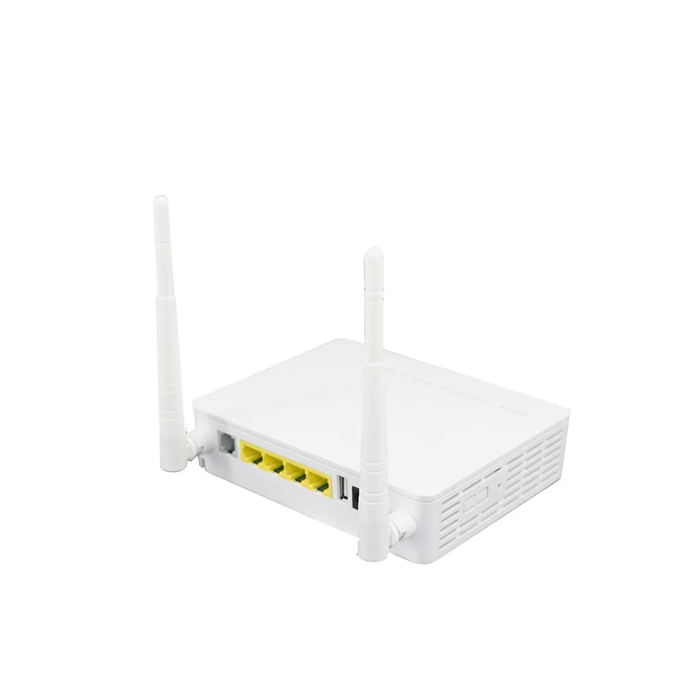 Factory Wholesale Optical Ftth Modem Router  5ghz 4 Port 1ge+3fe+1tel+AC Wifi Xpon Onu ONT