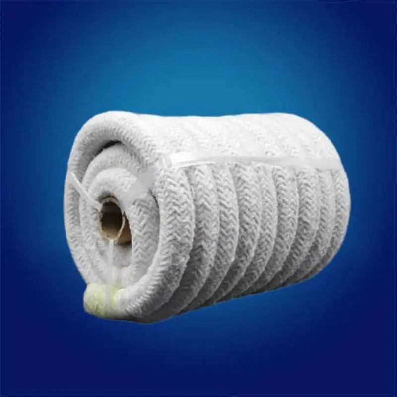 1260 Round Square Twisted Braided Refractory Ceramic Fiber Rope