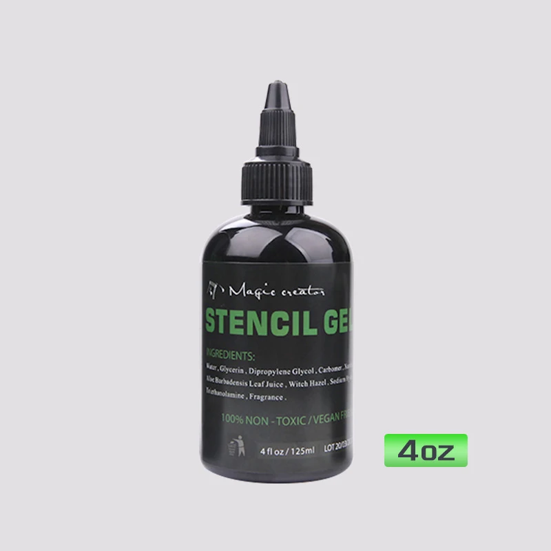 Best Quality Yinse Tattoo Non-toxic Vegan Friendly Tattoo Stencil Transfer Gel Solution Long Lasting Tattoo Stencil Gel