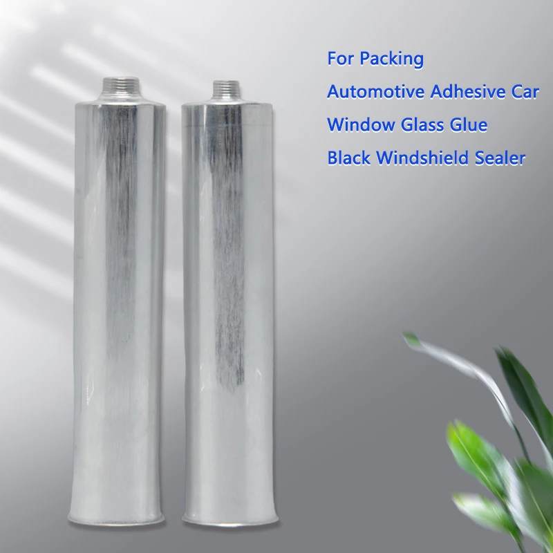 Empty Tube CUSTOM Printing For Packing Automotive Adhesive Car Window Glass Glue Black Windshield Sealer Caulking