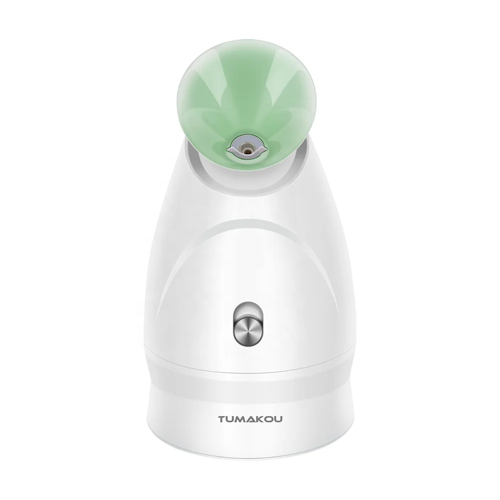 
TUMAKOU Facial Steamer - Nano Ionic Face Steamer for facial - COOL Warm Mist - 25 & 60 Min Steam Time - Home SPA Face Humidifier 