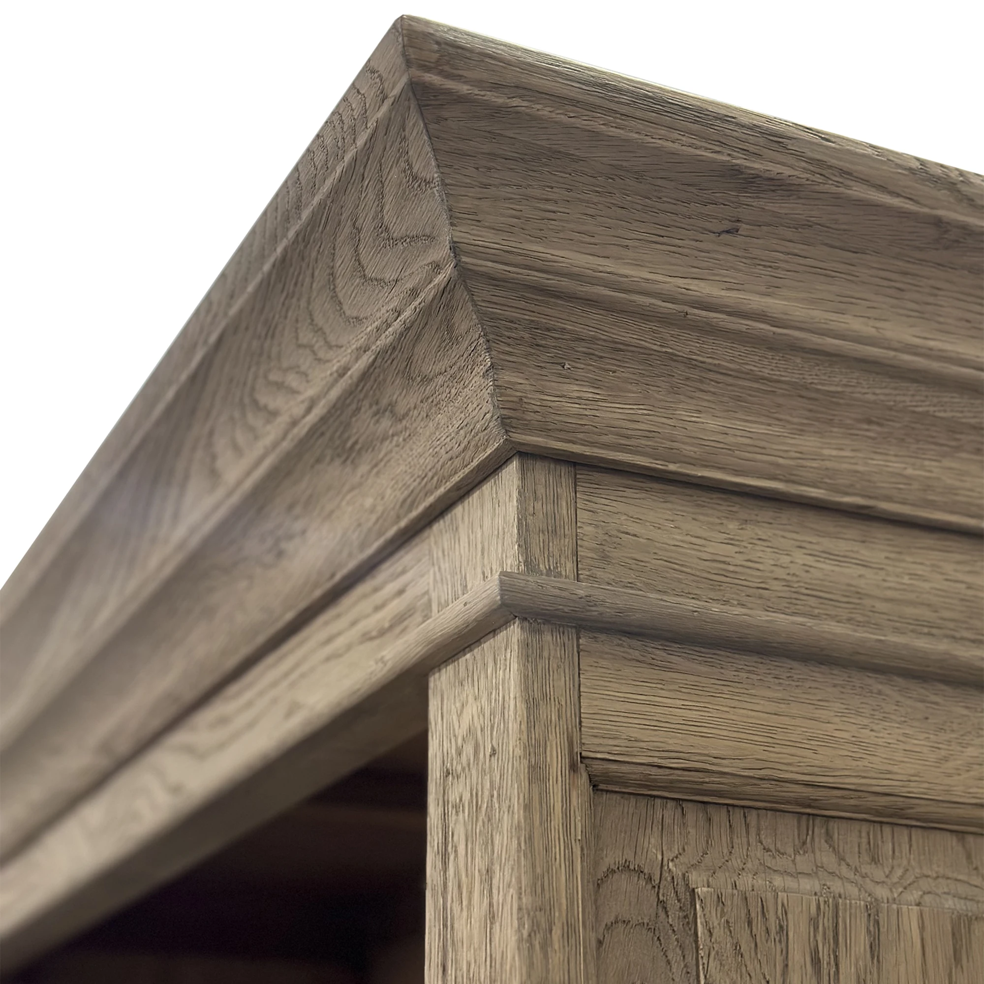 French Style Antique Home Office Furniture Large Ladder Bookshelf Bookcase Book shelf Wooden P1808