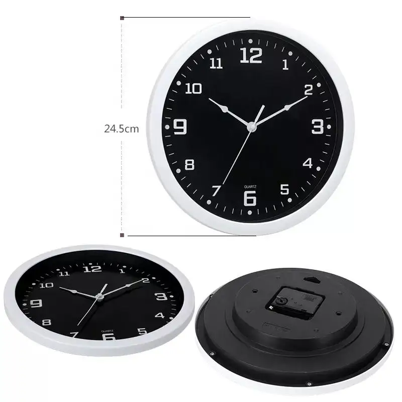 OEM Factory Electric Decorative Wall Watch Clock Circular Large Display Digital Wall Clock