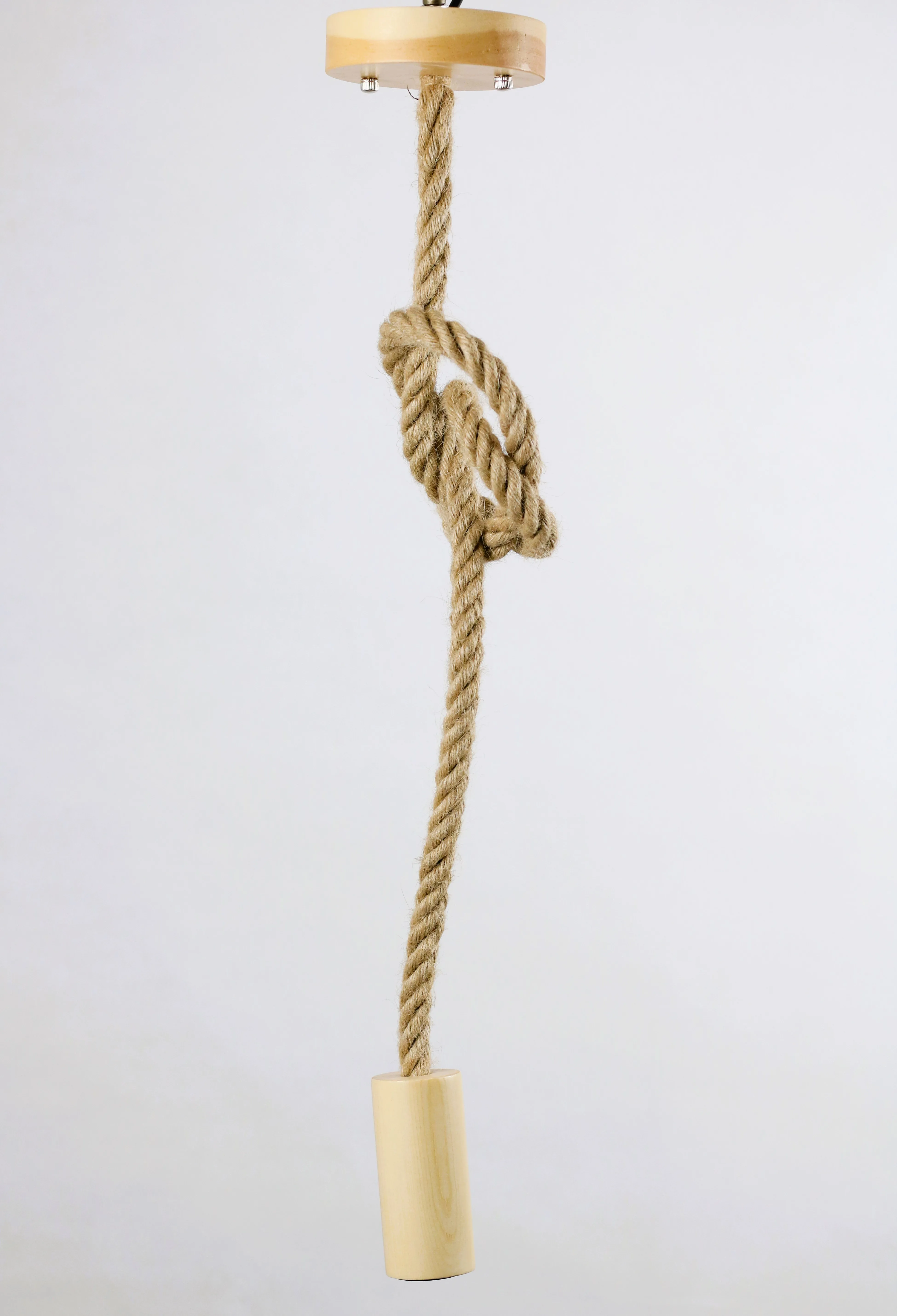 DIY E27 socket Hemp rope pendant light indoor lamp