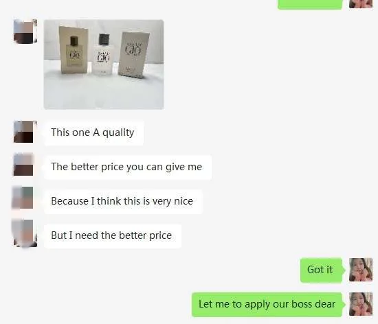 Wholesale Price Top Quality Famous Brand 1:1 Fragrance Mademoiselle Intense Parfum Long Lasting EDP Perfume for Women