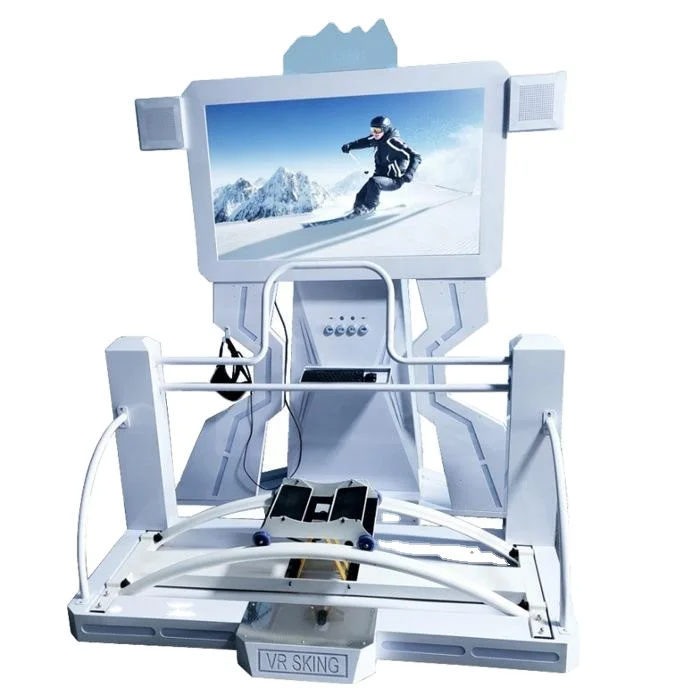 Indoor Playground Arcade Machine Vr Ski Motion Ride Standing flight VR simulator vr skiing game machine