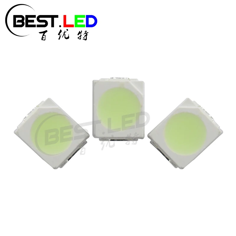 Electrostatic Protection PC Blue SMD LED 3528 SMT 480nm LED Phosphor Converted Type Blue LED with Build in Zener Diode