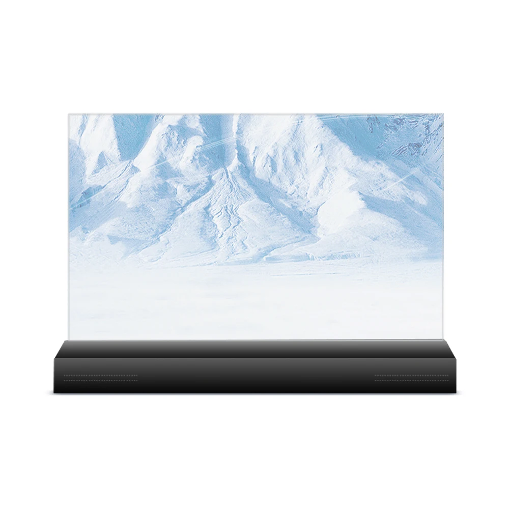 55 inch Vertical Transparent OLED Screen HD 1920*1080 Transparent OLED Display Digital Signage TV For Exhibition