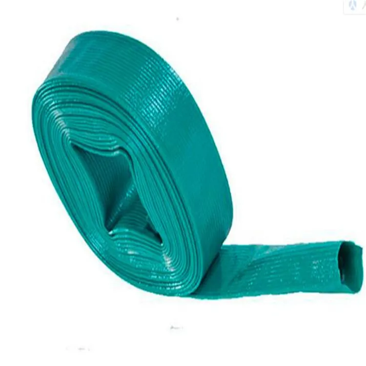 High Quality Water Irrigation PVC Lay flat Hose/pipe/tube with Lock Fittings for Water Pump