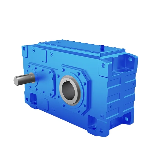 Parallel shaft H series helical gear reducer gearbox with heavy-duty industrial gearbox